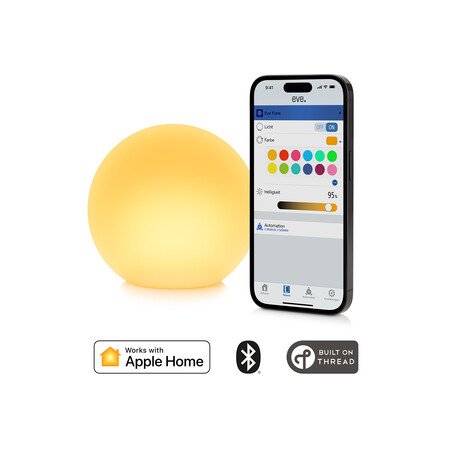 Eve Flare, Portable smarte LED-Leuchte mit Thread-Unterstützung
