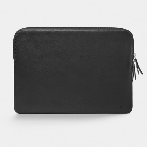 Trunk Leder Sleeve für MacBook Pro 14" (2021), schwarz