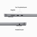 MacBook Air 15" M2 Chip 8-Core CPU und 10-Core GPU, 8GB, 512GB SSD, space grau>