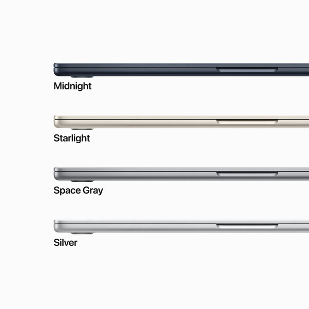 MacBook Air 15" M2 Chip 8-Core CPU und 10-Core GPU, 8GB, 512GB SSD, space grau>