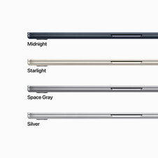 MacBook Air 15" M2 Chip 8-Core CPU und 10-Core GPU, 8GB, 512GB SSD, space grau>