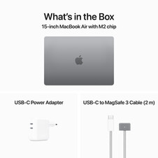 MacBook Air 15" M2 Chip 8-Core CPU und 10-Core GPU, 8GB, 512GB SSD, space grau>