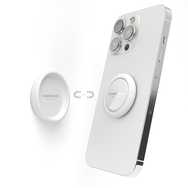 Sie sehen das Produktbild 05 von Vonmählen Backflip Pure, Handyhalterung, weiß Vonmählen Backflip Pure, Handyhalterung, weiß