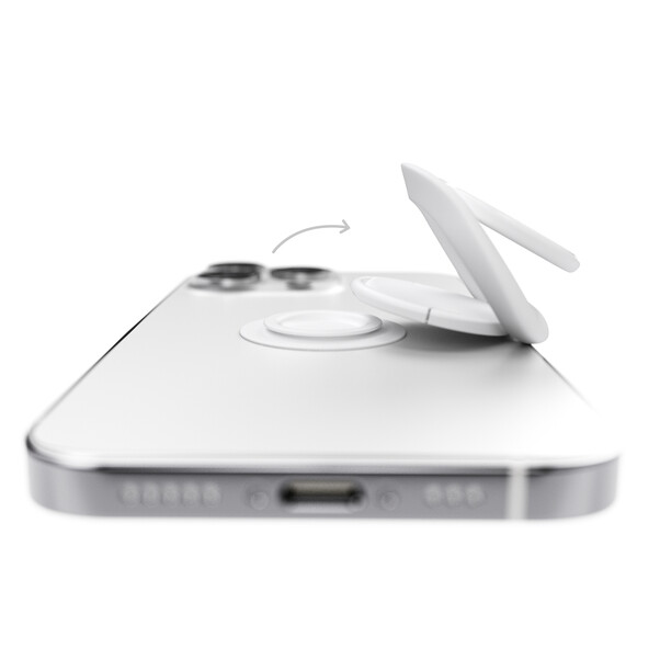 Sie sehen das Produktbild 06 von Vonmählen Backflip Pure, Handyhalterung, weiß Vonmählen Backflip Pure, Handyhalterung, weiß