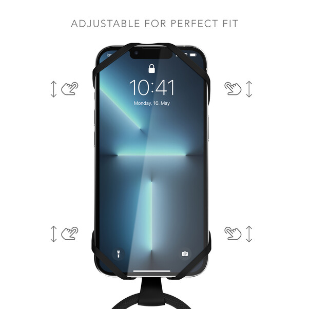 Sie sehen das Produktbild 03 von Vonmählen Infinity Plus, universelle Handykette inkl. Fingerring, schwarz Vonmählen Infinity Plus, universelle Handykette inkl. Fingerring, schwarz