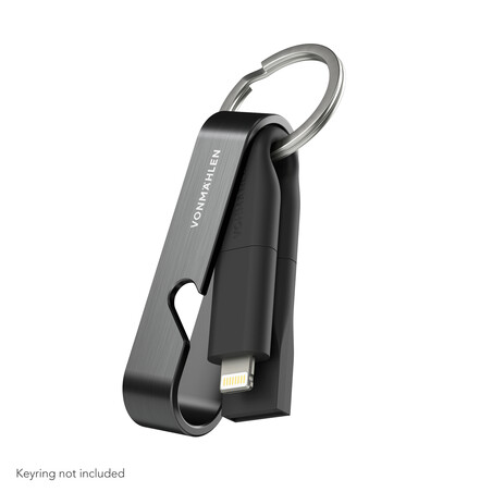 Sie sehen das Produktbild 01 von Vonmählen High Six, 6-in-1 Schnellladekabel, schwarz Vonmählen High Six, 6-in-1 Schnellladekabel, schwarz
