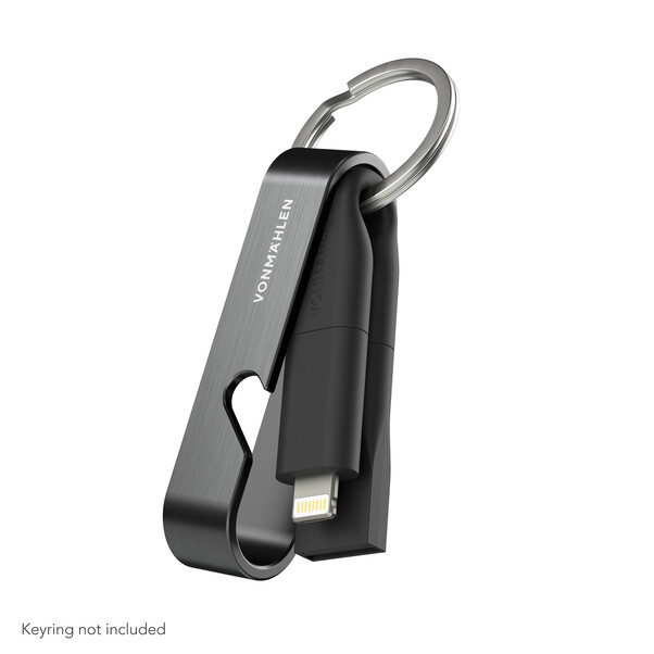 Sie sehen das Produktbild 01 von Vonmählen High Six, 6-in-1 Schnellladekabel, schwarz Vonmählen High Six, 6-in-1 Schnellladekabel, schwarz