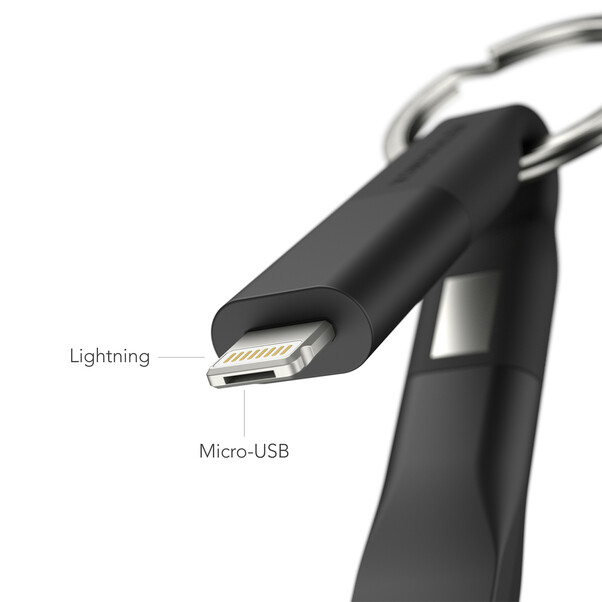 Sie sehen das Produktbild 06 von Vonmählen High Six, 6-in-1 Schnellladekabel, schwarz/silber Vonmählen High Six, 6-in-1 Schnellladekabel, schwarz/silber