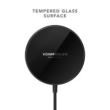 Vonmählen Aura Mini, magnetisches WL Charging Pad, schwarz