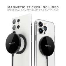Vonmählen Aura Mini, magnetisches WL Charging Pad, schwarz