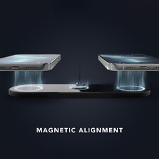 Sie sehen das Produktbild 05 von Vonmählen Aura Home, 3-in-1 WL Charging Station, schwarz Vonmählen Aura Home, 3-in-1 WL Charging Station, schwarz