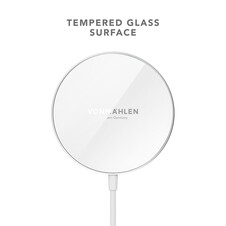 Vonmählen Aura Mini, magnetisches WL Charging Pad, weiß