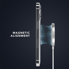 Vonmählen Aura Mini, magnetisches WL Charging Pad, weiß