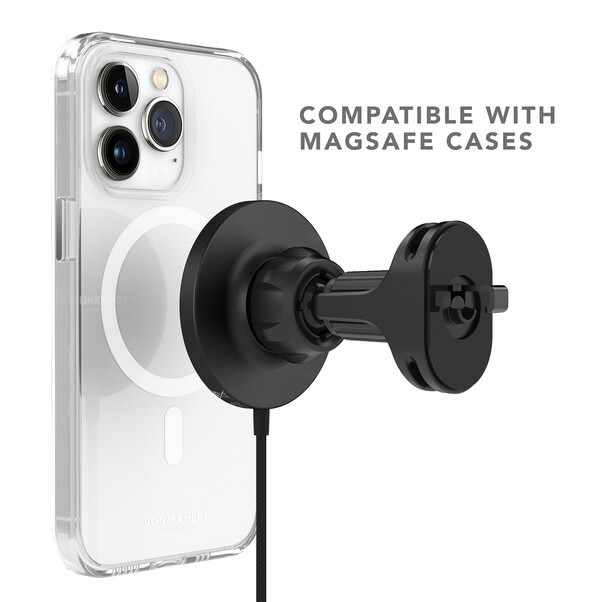 Vonmählen Aura Car, magnetisches WL Auto-Charging Pad, schwarz