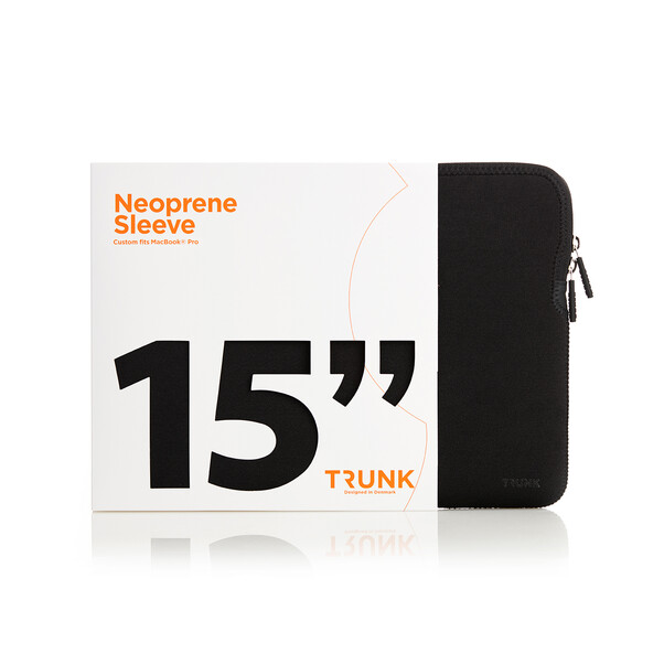 Sie sehen das Produktbild 04 von Trunk Neopren Sleeve für MacBook Air / MacBook Pro 15", schwarz Trunk Neopren Sleeve für MacBook Air / MacBook Pro 15", schwarz