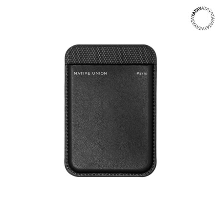 Native Union (Re)Classic magnetisches Wallet, schwarz