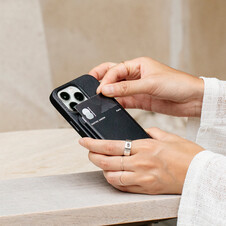 Native Union (Re)Classic magnetisches Wallet, schwarz