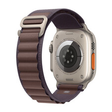 Apple Watch Ultra 2 GPS + Cellular, Titan, 49mm Alpinarmband, large, indigo>