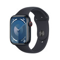 Sie sehen das Produktbild 01 von Apple Watch Series 9 GPS + Cellular, Aluminium mitternacht, 45mm mit Sportarmband, mitternacht - M/L> Apple Watch Series 9 GPS + Cellular, Aluminium mitternacht, 45mm mit Sportarmband, mitternacht - M/L