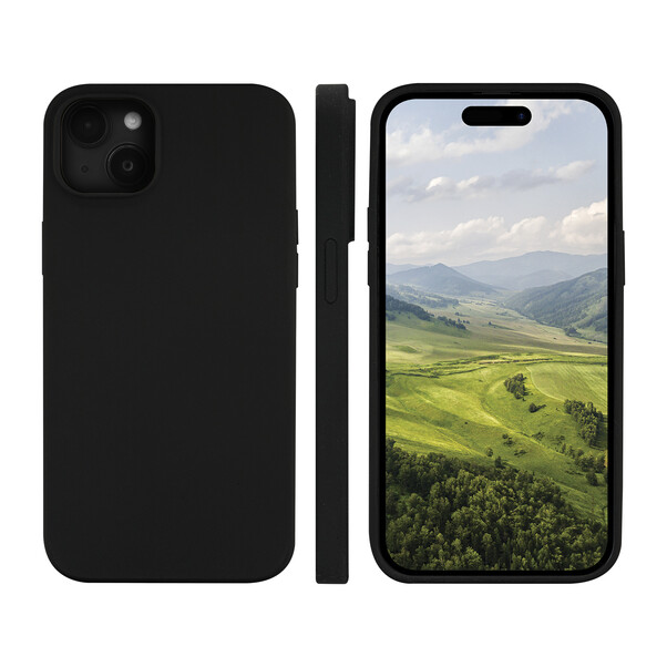 Sie sehen das Produktbild 03 von dbramante Monaco Silikon Case mit MagSafe für iPhone 13/14/15/16e, schwarz dbramante Monaco Silikon Case mit MagSafe für iPhone 13/14/15/16e, schwarz