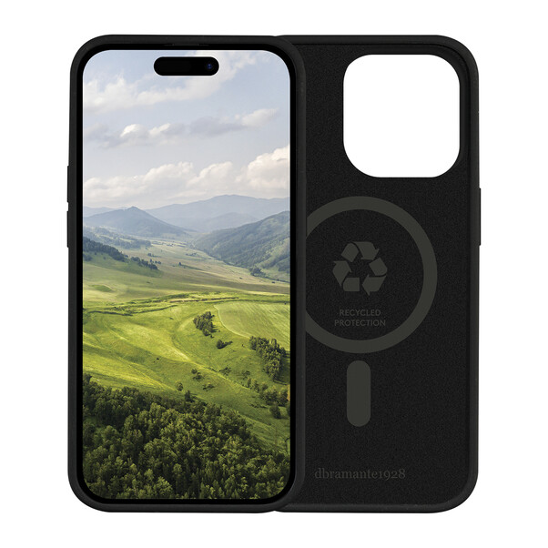 Sie sehen das Produktbild 01 von dbramante Monaco Silikon Case mit MagSafe für iPhone 15 Pro, schwarz dbramante Monaco Silikon Case mit MagSafe für iPhone 15 Pro, schwarz