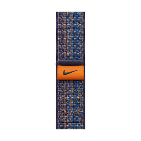 Sie sehen das Produktbild 01 von Apple Watch 45mm Nike Sport Loop, game royal/orange Apple Watch 45mm Nike Sport Loop, game royal/orange
