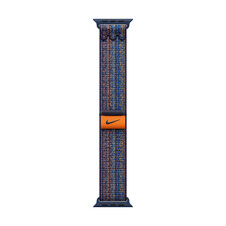 Sie sehen das Produktbild 02 von Apple Watch 45mm Nike Sport Loop, game royal/orange Apple Watch 45mm Nike Sport Loop, game royal/orange