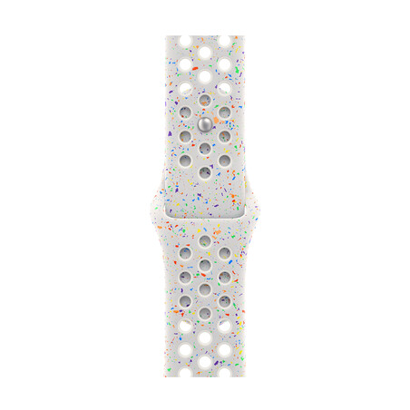 Sie sehen das Produktbild 01 von Apple Watch 41mm Nike Sportarmband, Pure Platinum, M/L Apple Watch 41mm Nike Sportarmband, Pure Platinum, M/L