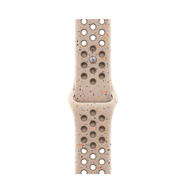 Sie sehen das Produktbild 01 von Apple Watch 41mm Nike Sportarmband, Desert Stone, S/M> Apple Watch 41mm Nike Sportarmband, Desert Stone, S/M>