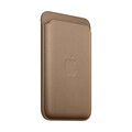 Sie sehen das Produktbild 02 von Apple iPhone Feingewebe Wallet mit MagSafe, taupe braun> Apple iPhone Feingewebe Wallet mit MagSafe, taupe braun>