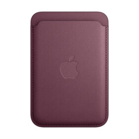 Apple iPhone Feingewebe Wallet mit MagSafe, mulberry&amp;gt;