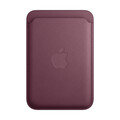 Apple iPhone Feingewebe Wallet mit MagSafe, mulberry>