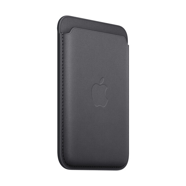 Sie sehen das Produktbild 02 von Apple iPhone Feingewebe Wallet mit MagSafe, schwarz Apple iPhone Feingewebe Wallet mit MagSafe, schwarz