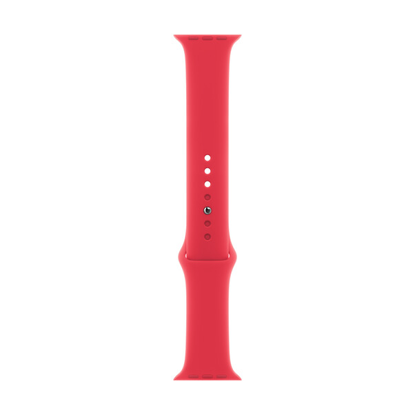 Apple Watch 41mm Sportarmband, rot, S/M>