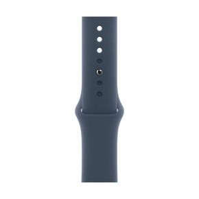 Apple Watch 45mm Sportarmband, sturmblau, M/L