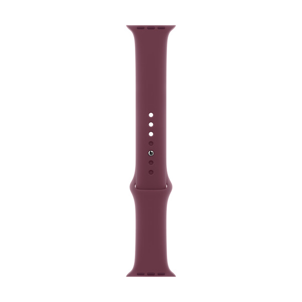 Sie sehen das Produktbild 02 von Apple Watch 45mm Sportarmband, mulberry, M/L Apple Watch 45mm Sportarmband, mulberry, M/L