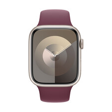 Sie sehen das Produktbild 03 von Apple Watch 45mm Sportarmband, mulberry, M/L Apple Watch 45mm Sportarmband, mulberry, M/L