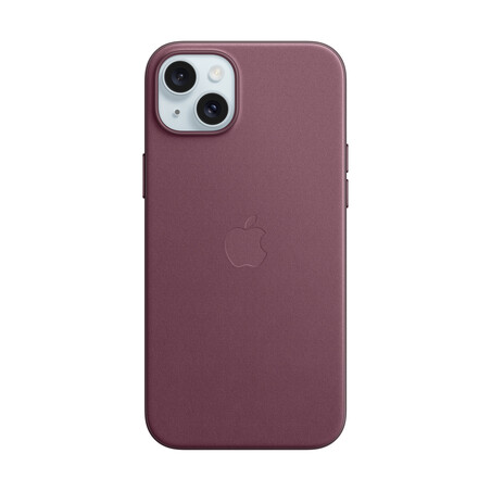 Sie sehen das Produktbild 01 von Apple iPhone 15 Plus Feingewebe Case mit MagSafe, mulberry> Apple iPhone 15 Plus Feingewebe Case mit MagSafe, mulberry>