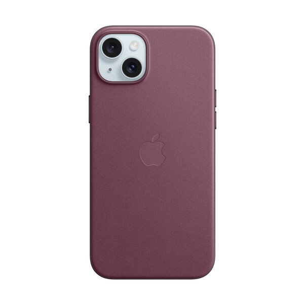Sie sehen das Produktbild 01 von Apple iPhone 15 Plus Feingewebe Case mit MagSafe, mulberry> Apple iPhone 15 Plus Feingewebe Case mit MagSafe, mulberry>