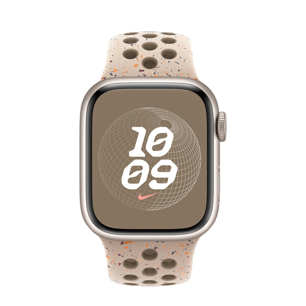 Sie sehen das Produktbild 03 von Apple Watch 41mm Nike Sportarmband, Desert Stone, M/L Apple Watch 41mm Nike Sportarmband, Desert Stone, M/L
