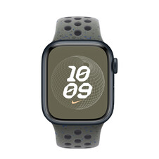 Apple Watch 41mm Nike Sportarmband, Cargo Khaki, M/L