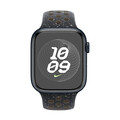 Apple Watch 45mm Nike Sportarmband, Midnight Sky, M/L>