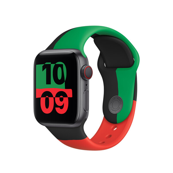 Sie sehen das Produktbild 05 von 40 mm Black Unity Sportarmband - M/L 40 mm Black Unity Sportarmband - M/L