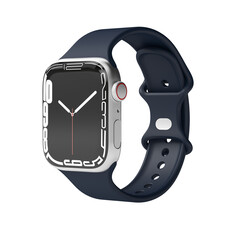Sie sehen das Produktbild 03 von Vonmählen Silikon Loop One für Apple Watch 42/44/45/49 mm, blau Vonmählen Silikon Loop One für Apple Watch 42/44/45/49 mm, blau