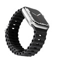 Vonmählen Wave-Armband für Apple Watch 38/40/41 mm, schwarz