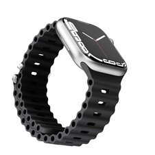 Vonmählen Wave-Armband für Apple Watch 38/40/41 mm, schwarz