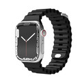 Vonmählen Wave-Armband für Apple Watch 38/40/41 mm, schwarz