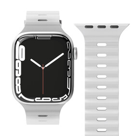 Vonmählen Wave-Armband für Apple Watch 38/40/41 mm, grau