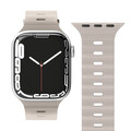 Sie sehen das Produktbild 01 von Vonmählen Wave-Armband für Apple Watch 42/44/45/49 mm, beige Vonmählen Wave-Armband für Apple Watch 42/44/45/49 mm, beige