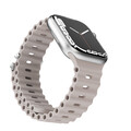 Sie sehen das Produktbild 02 von Vonmählen Wave-Armband für Apple Watch 42/44/45/49 mm, beige Vonmählen Wave-Armband für Apple Watch 42/44/45/49 mm, beige